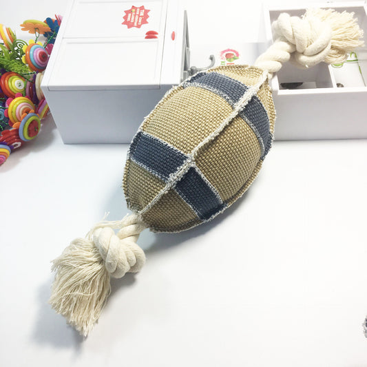 Linen/Cotton Blend Rope Toy